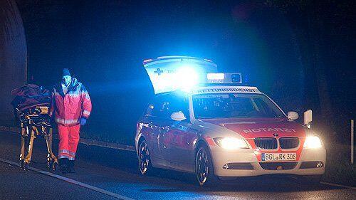 Der junge Mann wurde vom Roten Kreuz versorgt.