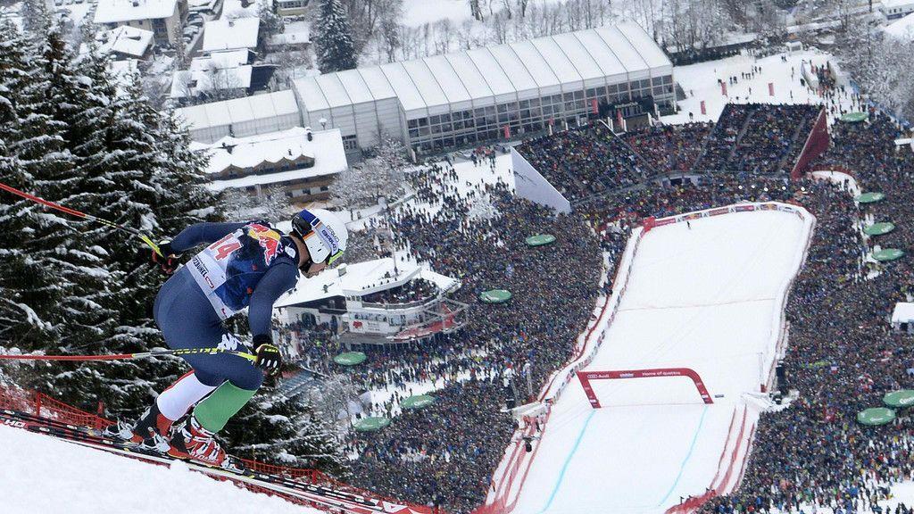 Weltcup-Abfahrt in Kitzbühel