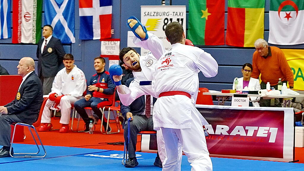Karate-Premier-League-Turnier in Salzburg, Samstag