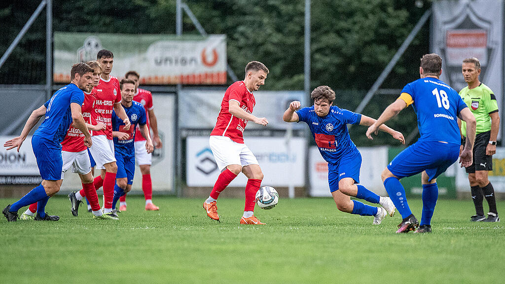 Salzburger Liga: Hallein gegen Schwarzach