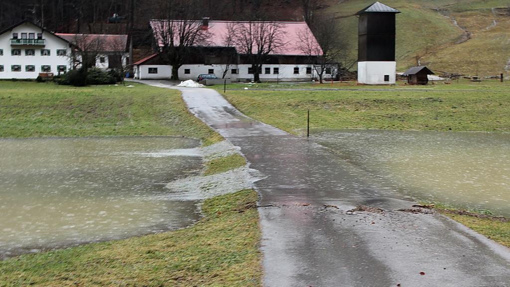 Überflutungen in Bayern