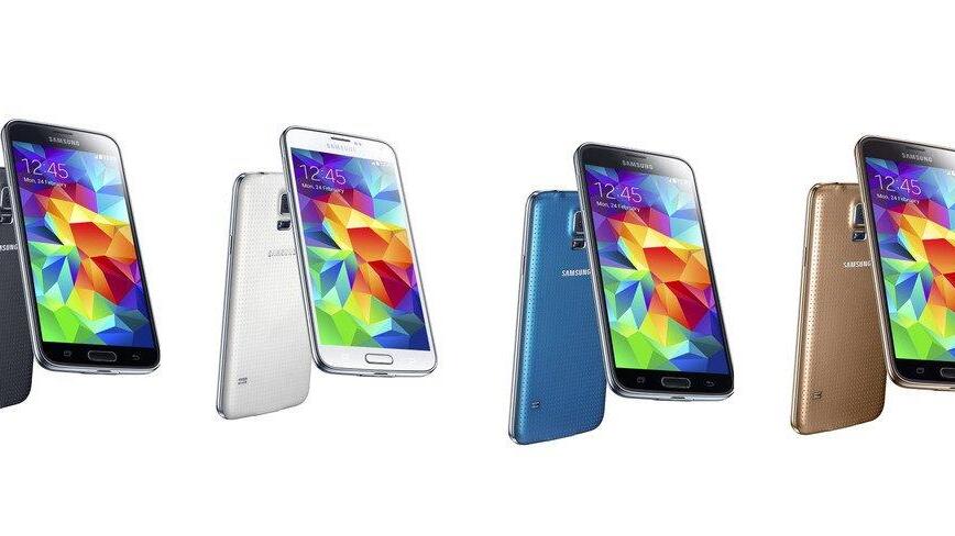 Samsungs Galaxy S5: Bilder der Präsentation