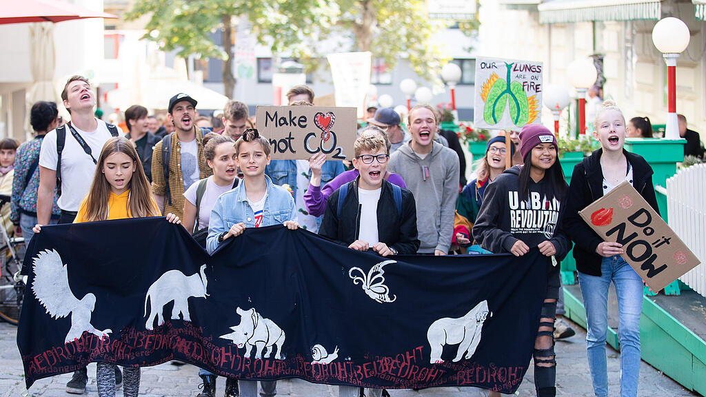 Fridays for future, Klima, demo, Wien