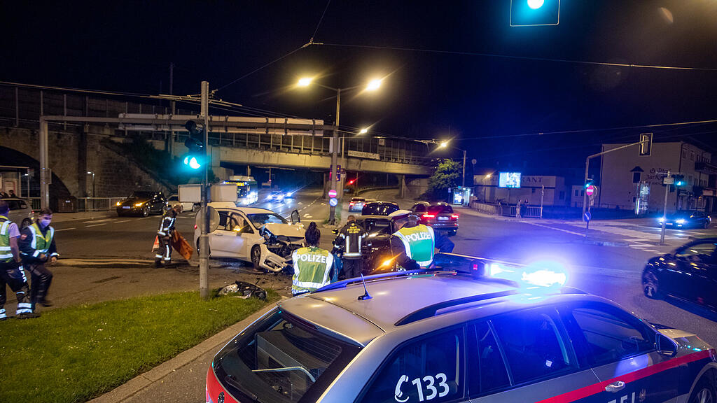 Unfall Vogelweiderstraße