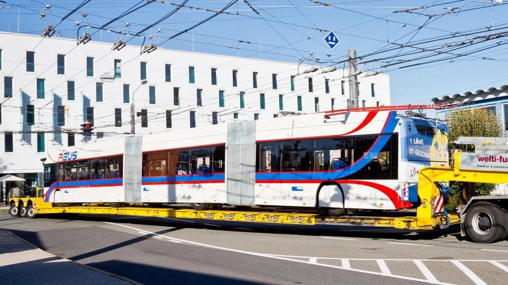 Mega-Obus in Salzburg