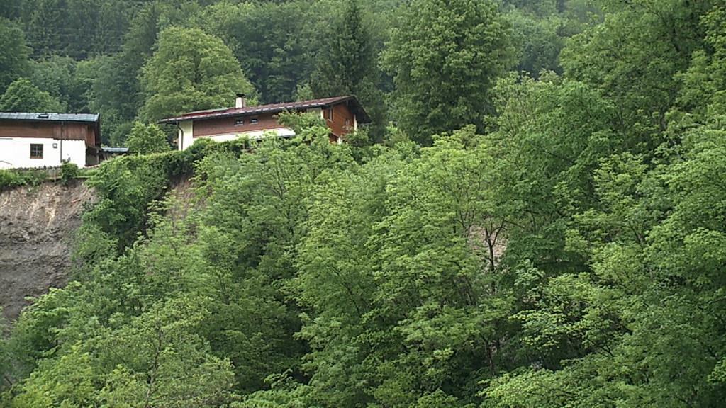 Markschellenberg: Häuser gefährdet