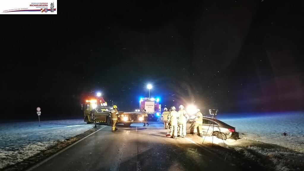 Unfall auf L207 im Flachgau