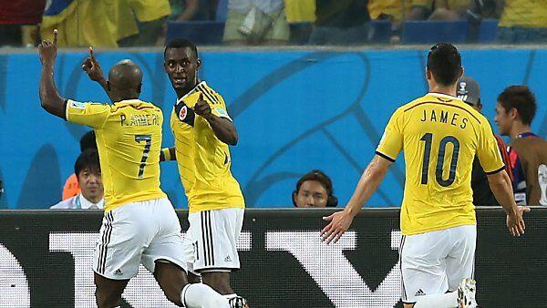 Kolumbien trifft auf Uruguay