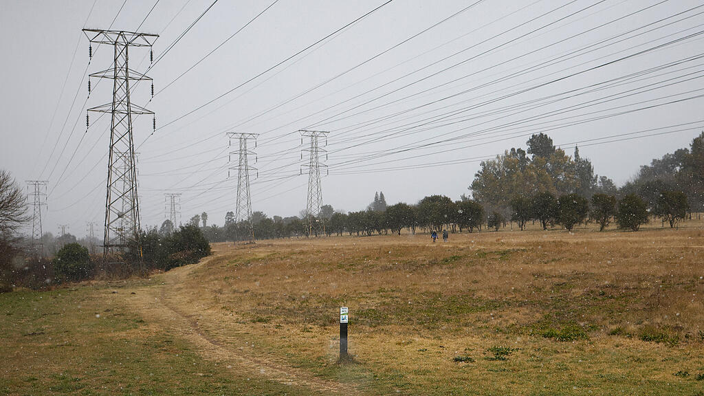 Schnee in Johannesburg