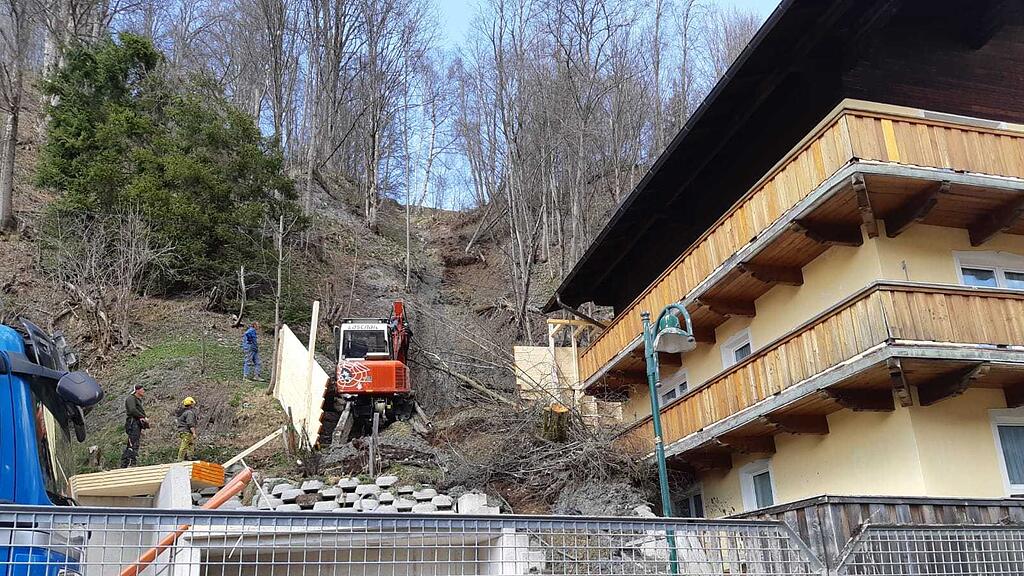 Vermurung, Saalbach
