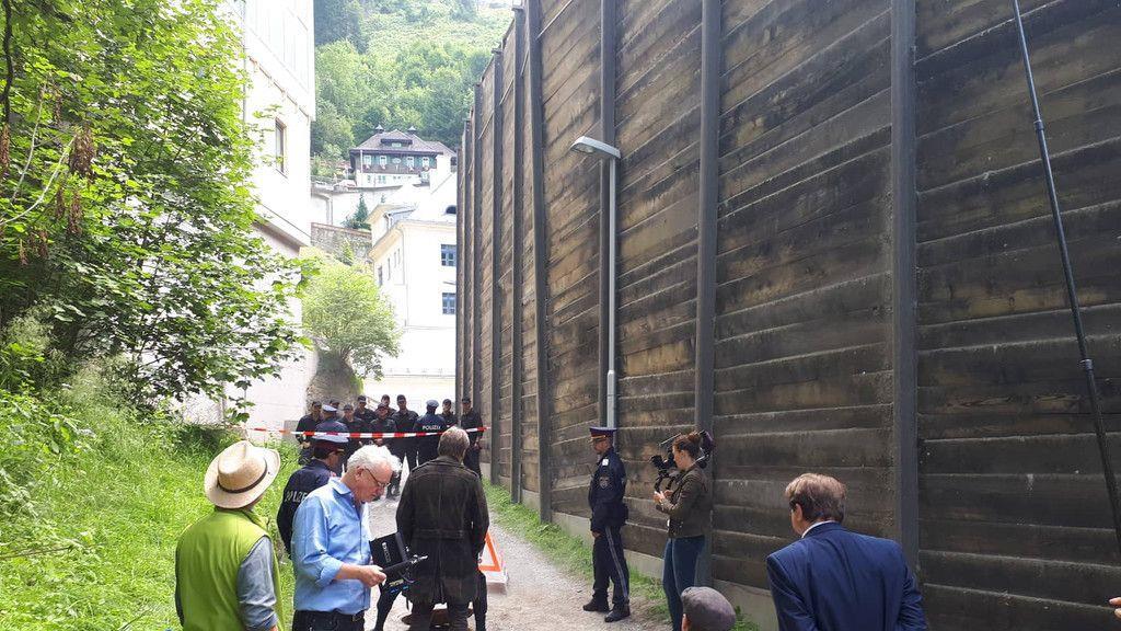 "Die Toten von Salzburg" in Bad Gastein: Dreh