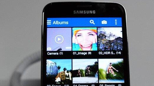 Samsungs Galaxy S5: Bilder der Präsentation