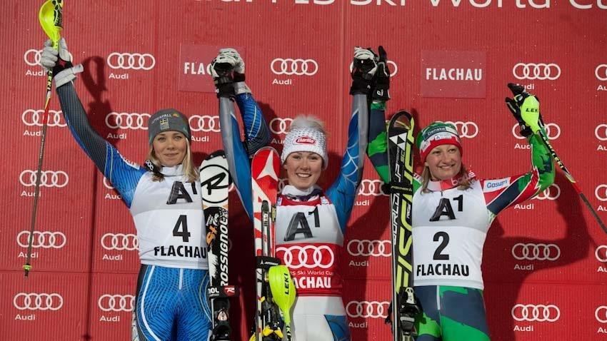 Super-Fan-Stimmung in Flachau