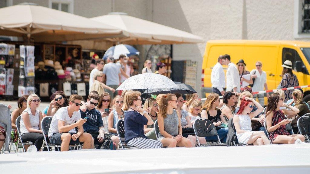 Drehstart zu Austria's Next Topmodel in Salzburg