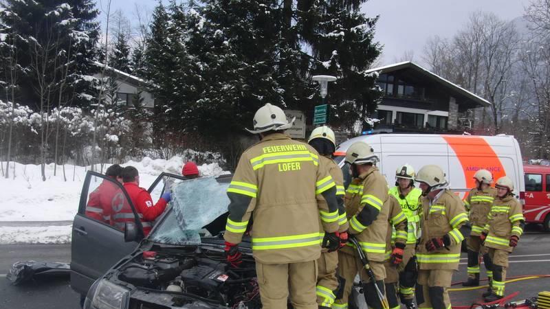 Unfall in Lofer