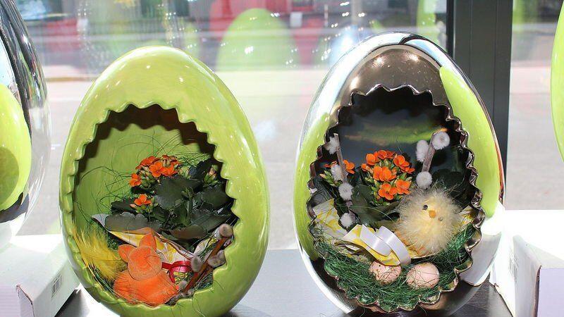 Bei den Floristen herrscht zur Osterzeit Hochbetrieb.