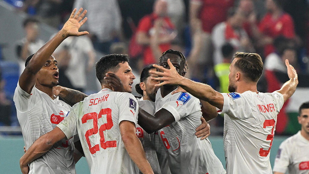 Schweiz gegen Serbien WM 2022