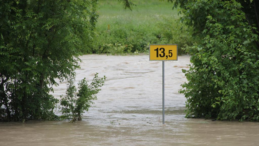 Hochwasser im Raum Berchtesgaden