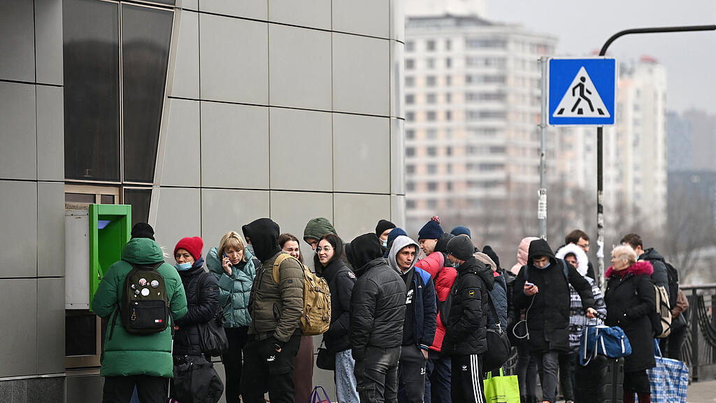 Krieg in Ukraine: Menschen auf Flucht