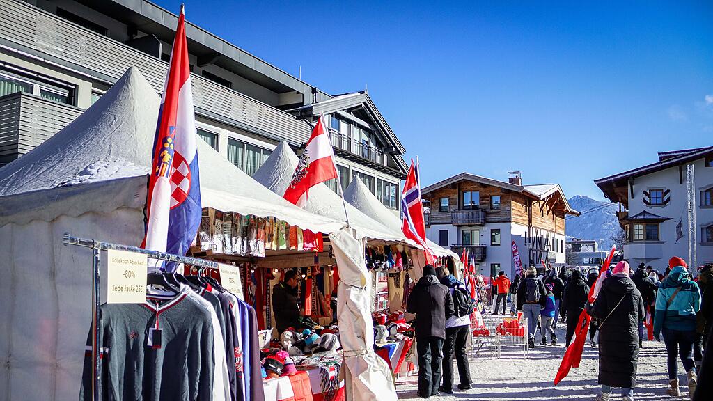 Die Stimmung beim 84. Hahnenkamm-Rennen!