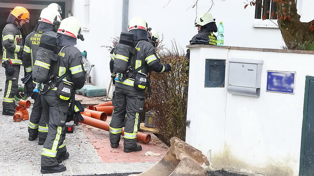 Gasleitung in Nonntal beschädigt