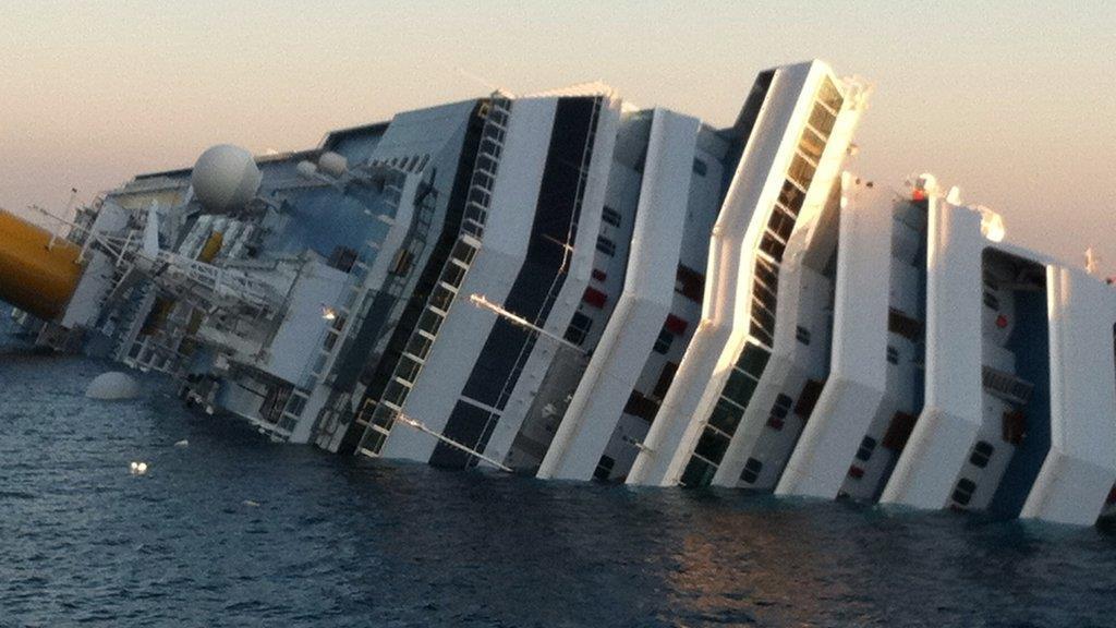 Tote bei Schiffsunglück der "Costa Concordia" vor Italien