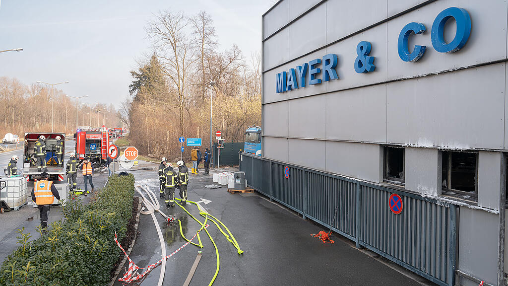 Großbrand bei Maco III