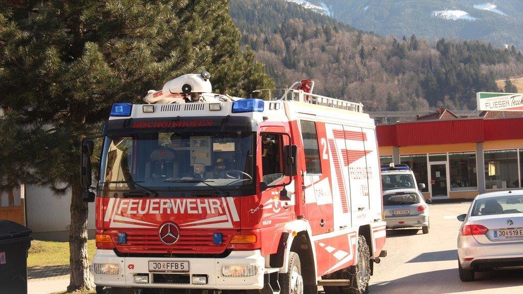 Brand in Bischofshofen