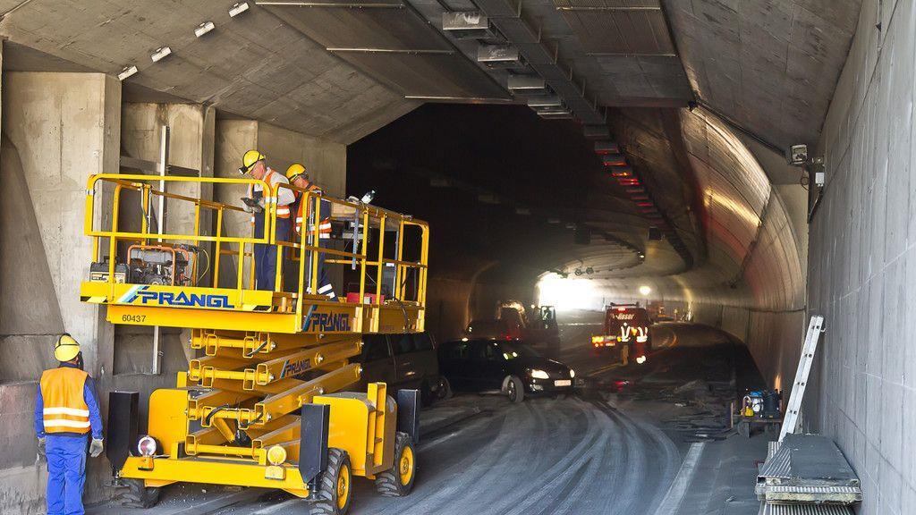 Lieferinger Tunnel: Sanierung der zweiten Röhre begonnen