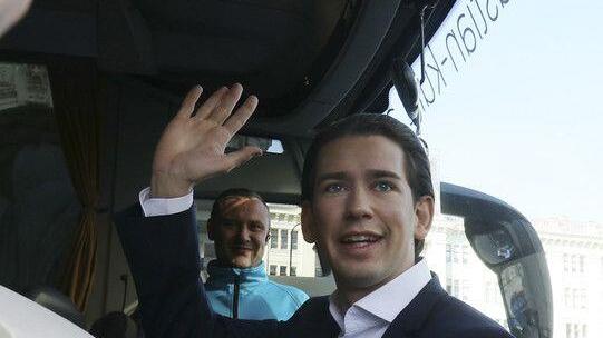 Sebastian Kurz startet ins Wahlkampffinale