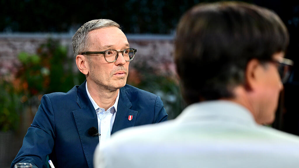 ORF-Sommergespräch mit FPÖ-Chef Herbert Kickl