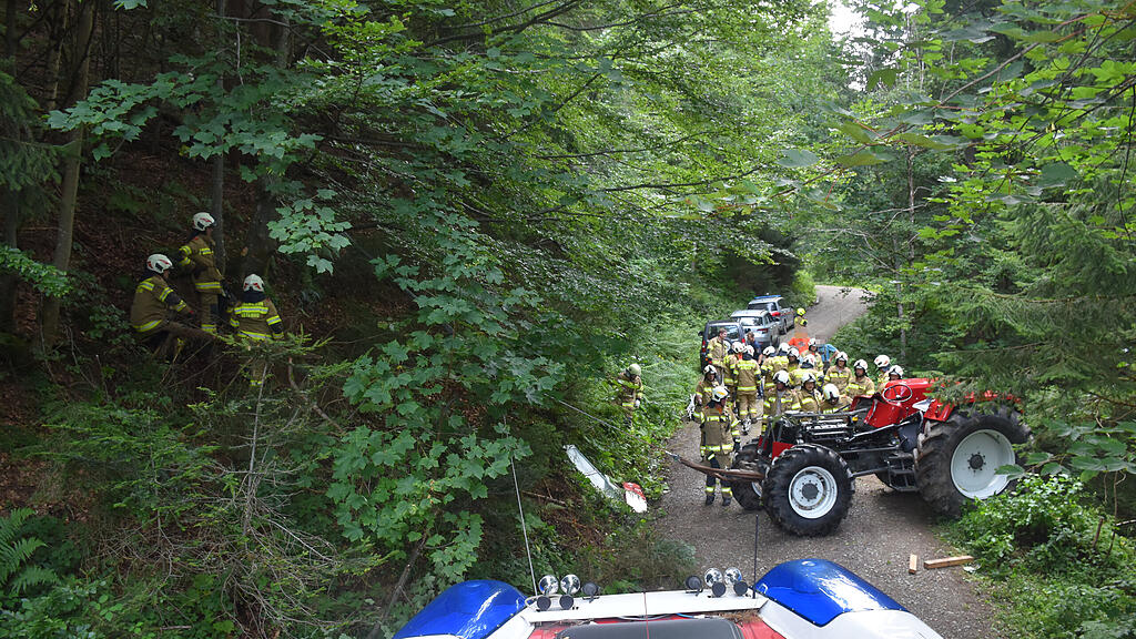 Traktorabsturz in Abtenau