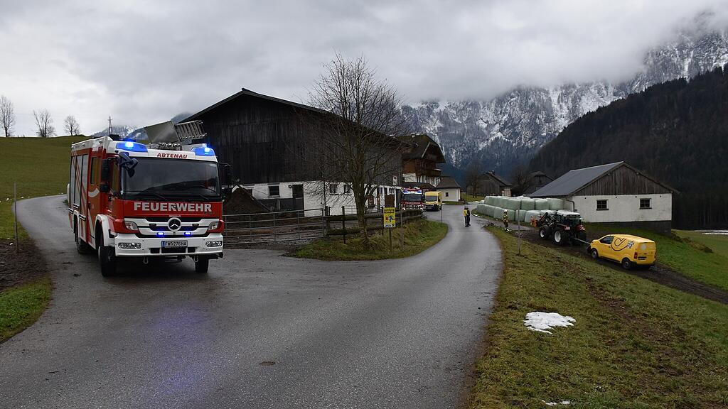 Pkw-Bergung in Abtenau
