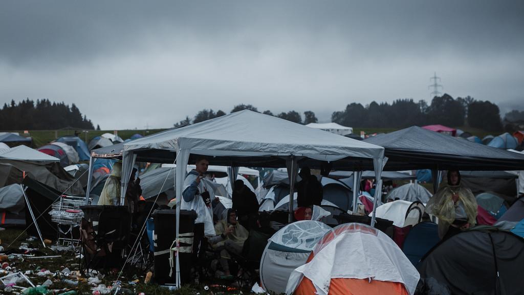 ELF 2018: Tag 2 - Camping