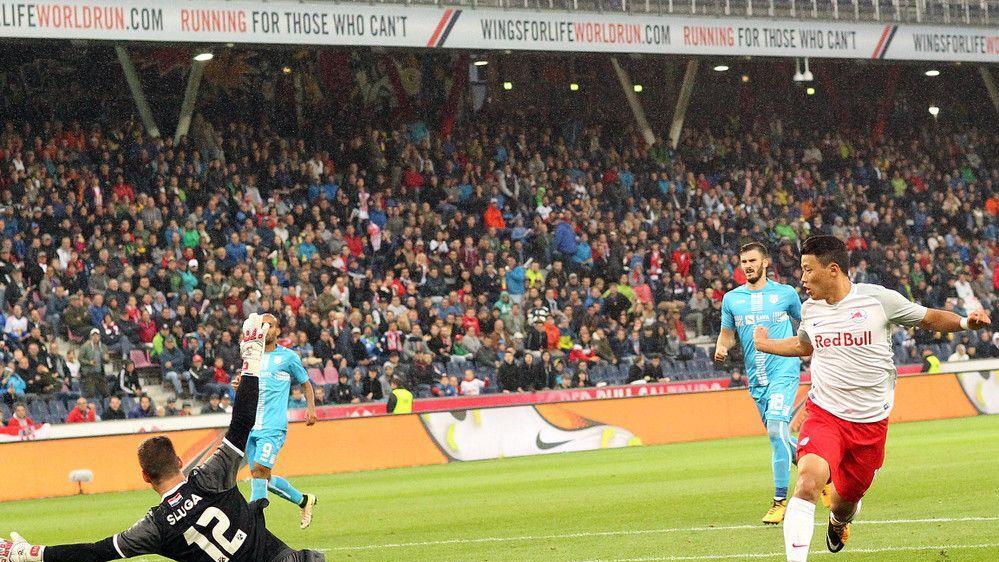 RB Salzburg vs Rijeka 2017 II