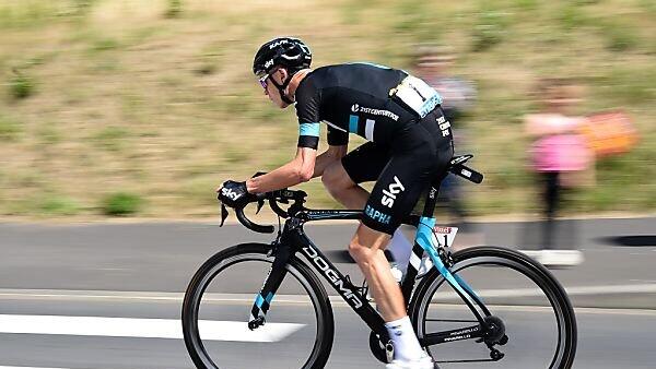 Froome feierte bei der achten Etappe einen Solosieg