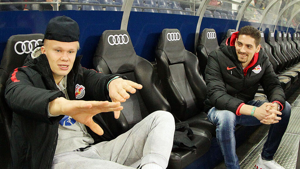 Haaland, Stankovic, Red Bull Salzburg