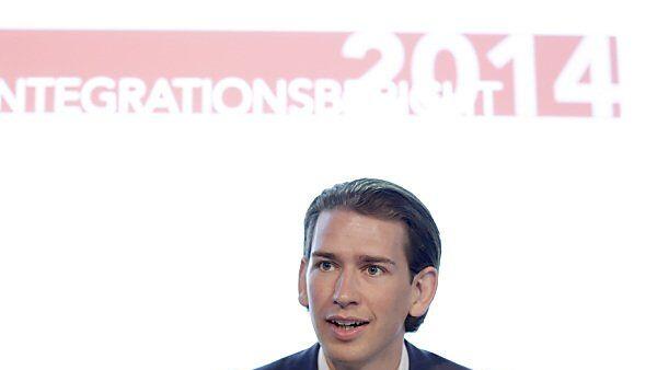 Integrationsminister Sebastian Kurz