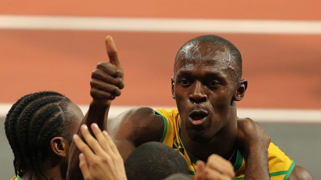 Usain Bolt in 9,63 Sekunden erneut 100-m-Olympiasieger