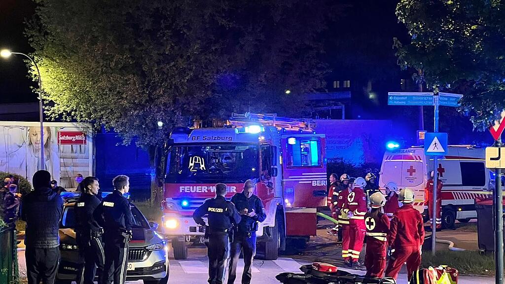 Wohnhausbrand Salzburg-Sam