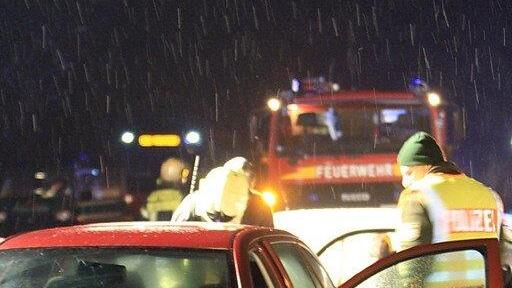 Schwerer Crash auf B306