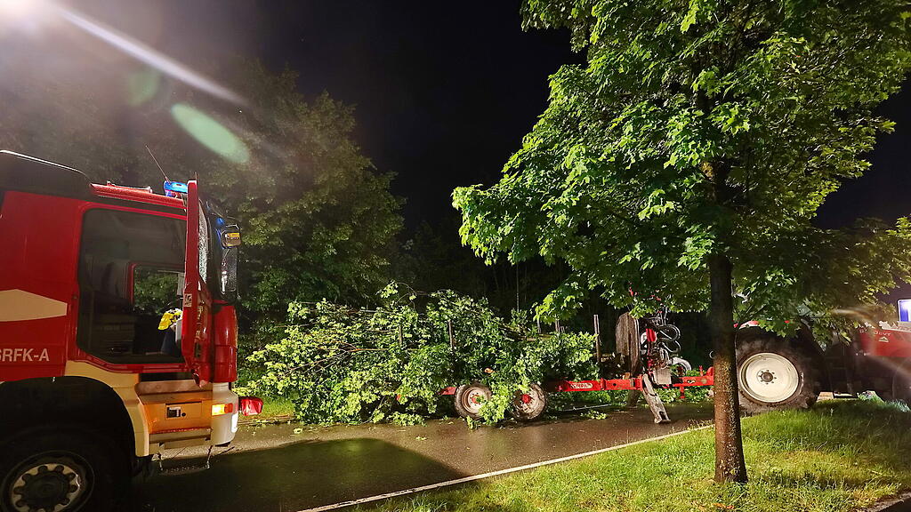 Unwetter im Flachgau