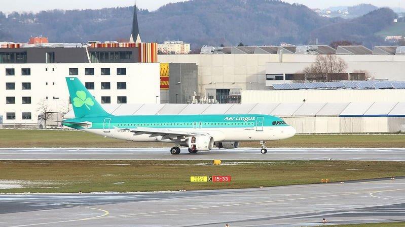 Anflug auf Salzburg
