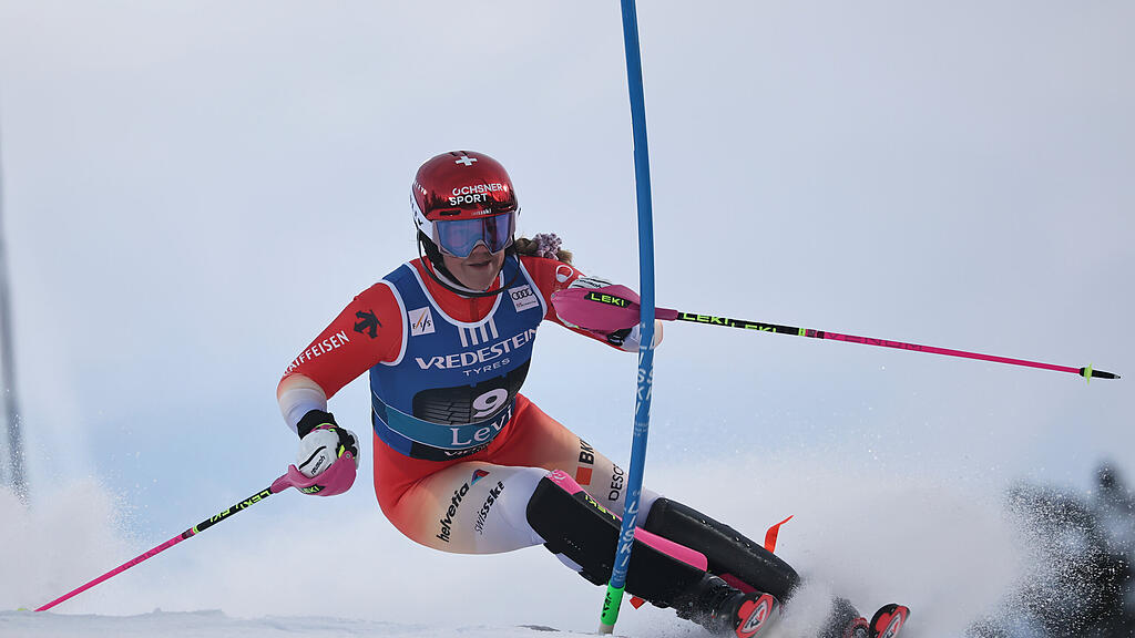 Damen-Slalom in Levi: 1. Durchgang, Melanie Meillard