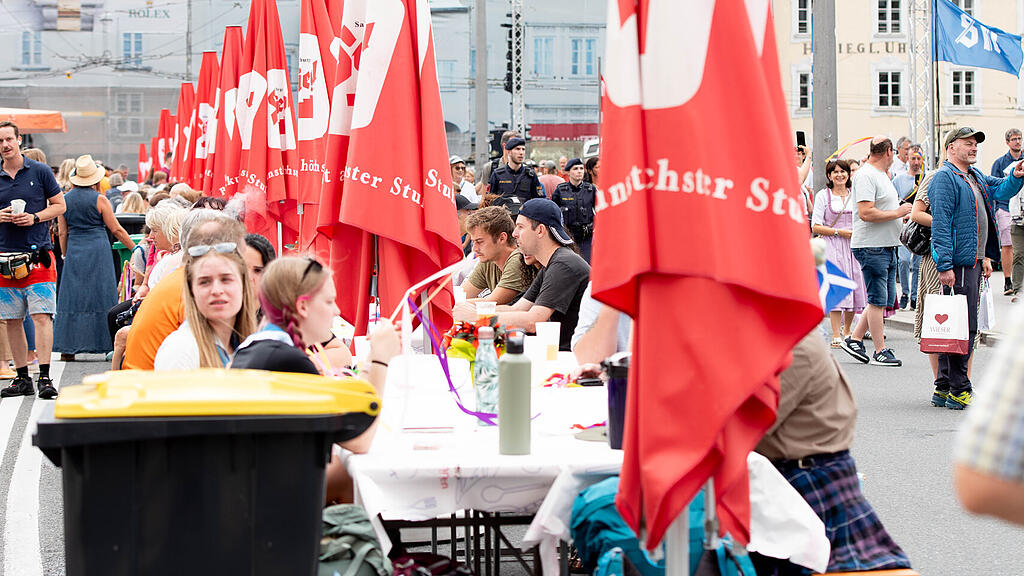Salzburger Stadtfest Freitag
