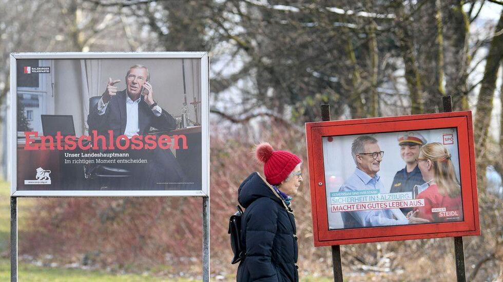 Landtagswahl: Wahlplakate II