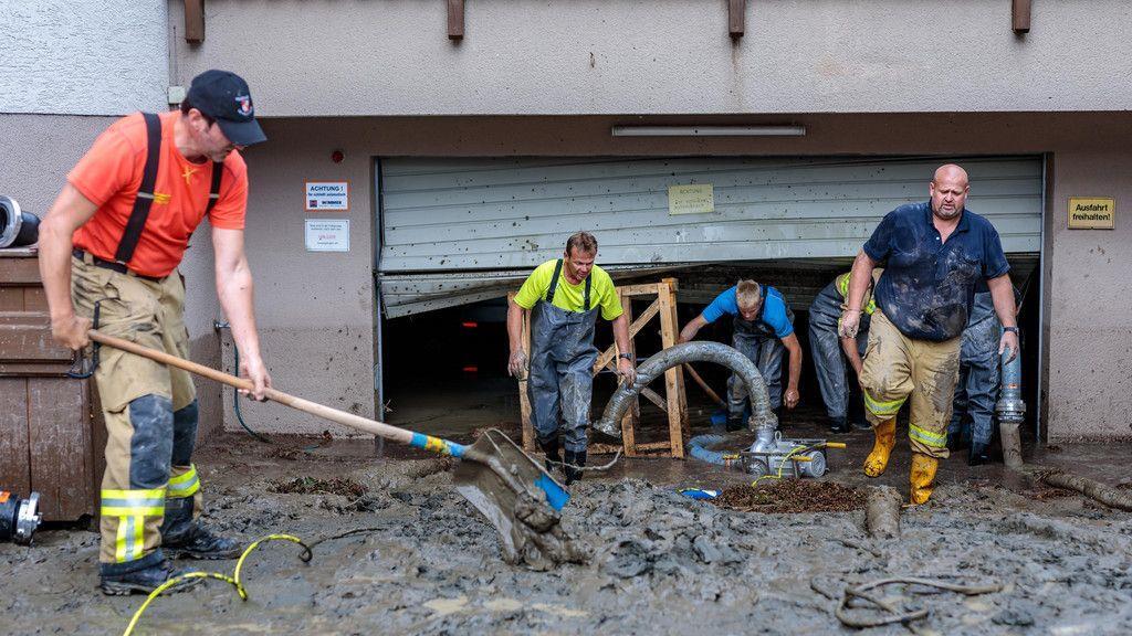 Schwere Unwetter: Aufräumarbeiten im Glemmtal I