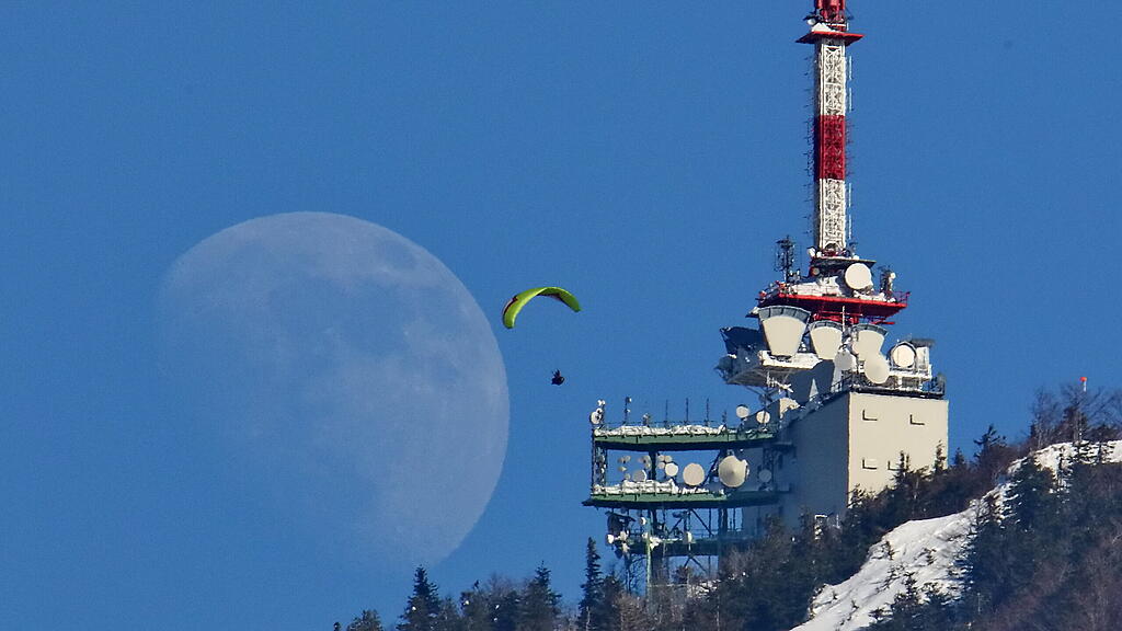 Paragleiter Gaisberg