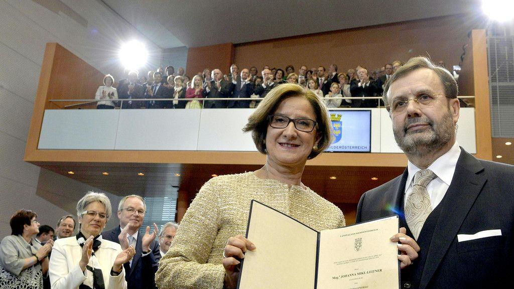 Mikl-Leitner neue Landeshauptfrau