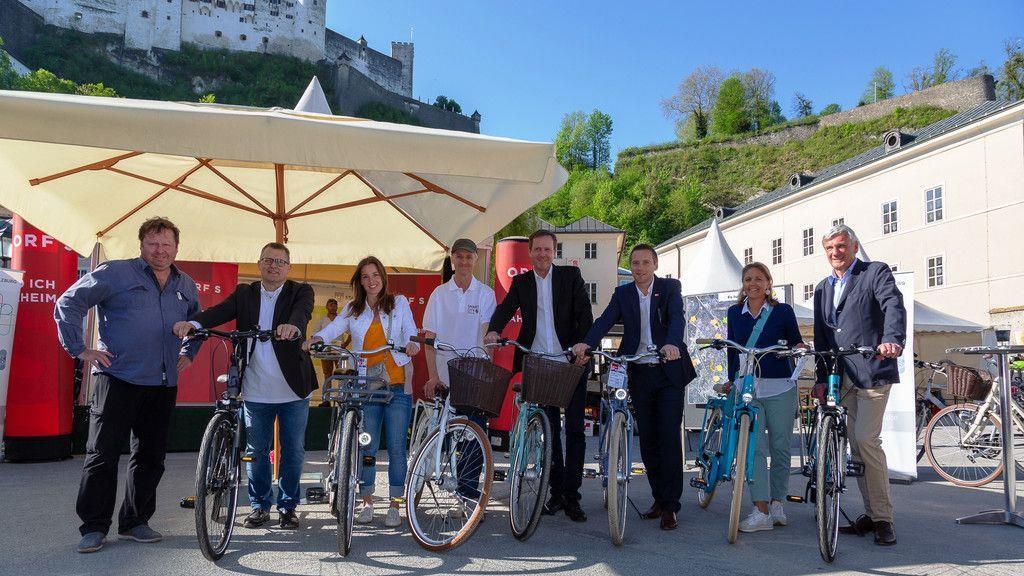 "Radfrühling" in der Stadt Salzburg I
